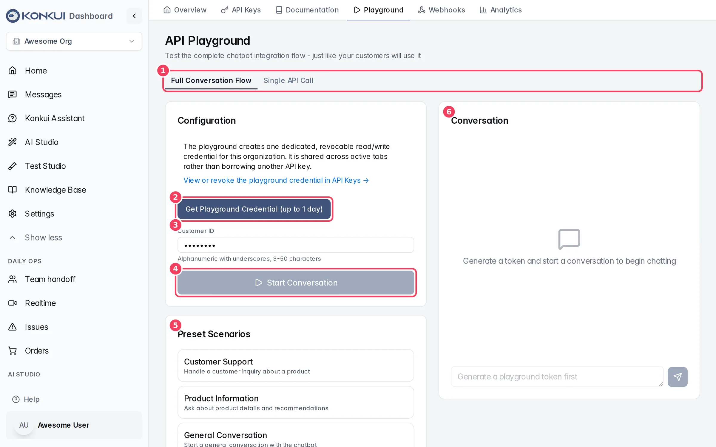 The API Playground